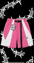 Corteiz Spring Shorts Pink & White