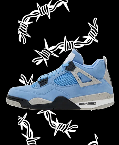 Air Jordan 4 university blue
