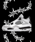 jordan 4 miltary black