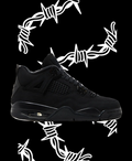 Jordan 4 black cats